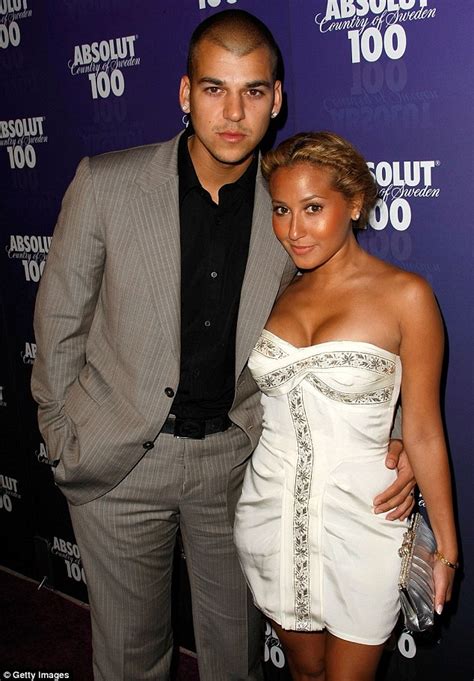 adrienne bailon rob kardashian|adrienne bailon ex fiance.